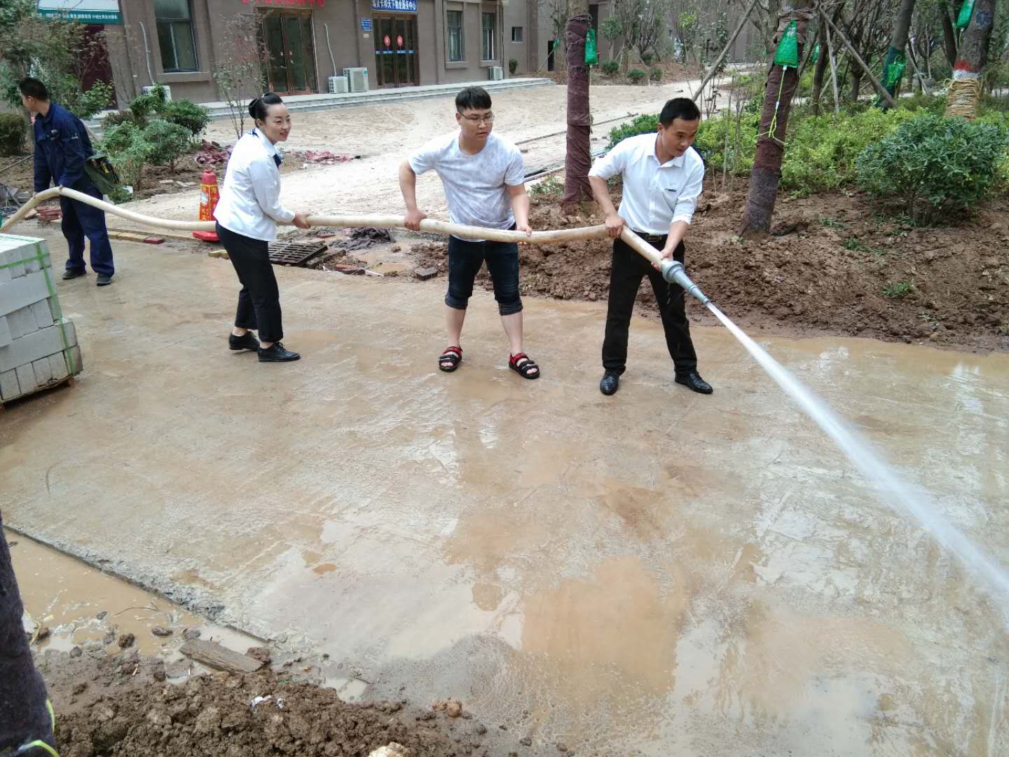 物(wù)業(yè)貼心服務，小(xiǎo)區(qū)煥然一新